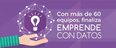 Emprende con Datos finaliz&oacute; con m&aacute;s de 60 equipos apoyados