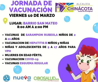 Jornada de vacunaci&oacute;n